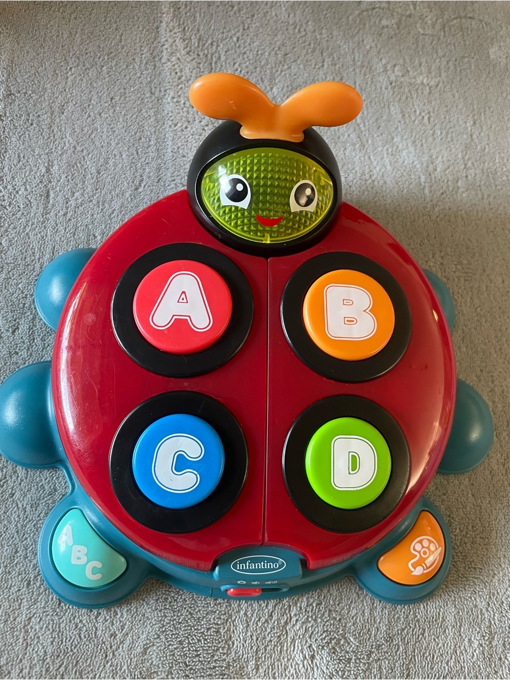 Infantino Alphabet & Colors Learning Lady Bug